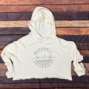 Bucknell University Womens Hoodie Pullover Crop Top SOFT Sweatshirt
